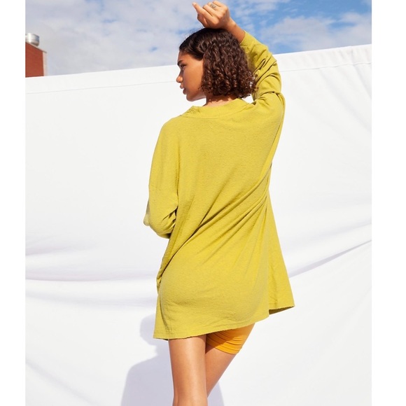 Free People Take A Walk Cardigan in Green - Picture 3 of 4